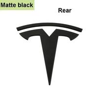 ABS Tesla Model 3 Mode Y Automobilio Priekinio Variklio Dangčio Logotipo Dangtelis Emblema Lipdukas Stilius Automobilio Kėbulo Galinio Bagažinės Ženklelis Priedai Model Y black