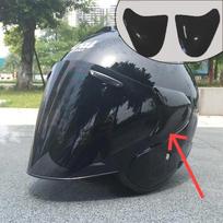 Šalmo dalys Arai šalmui Sz-ram3 Hermonza Stiklas Šalmo skydelis Juodas Skaidrus Rusvas Fiksuotas pagrindas Įleidimo apdaila Šalmo priedai Greičio jutikliai 6 black 2pcs
