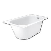 Vonia, laisvai pastatoma Paa Vario VARIO L, 170 cm x 75 cm x 62 cm, stačiakampis, balta sp.