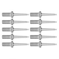 10pcs Ear Tag Pin Stainless Steel Livestock Ear Tag Plier Accessory for Cattle Pig Sheep
