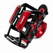 Cup Holder For Honda X-ADV 750 XADV750 Forza 750 Forza750 Motorcycle Beverage Water Bottle Cage Drink Cup Holder Mount raudona