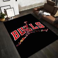 Chicago Bulls Jumpman Graphic Rug Non-slip rug suitable for living room and bedroom sofas 70x100cm( 27x39in )