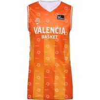 25-26 Valencia Basket Namų krepšinio marškinėliai Treniruočių komplektas Vasaros Sportiniai Greitai džiūstantys Marškinėliai Drabužiai T-shirt Y2k L