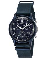 TIMEX MK1 Aluminum Chrono Navy Watch [Timex] Watch, Dial, TW2R67600, Men's [Official Import] black