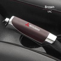 Fashion Car Hand Brake Cover Handbrake Grip Protector Case For Mitsubishi Outlander Lancer 10 9 ASX RALLIART Eclipse L200 Pajero ruda