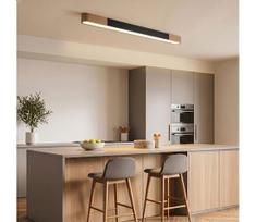 BRILAGI - LED Lubinis šviestuvas GARDALINE LED/100W/230V 120 cm ąžuolas/juoda