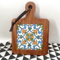 Shanchongshan Japanese Wooden Tile Trivet & Placemat gray