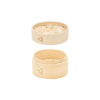 High Quality Handmade Useful Bamboo Steamer Dumpling Steamers Souvenir Basket Vegetable Snack 10cm