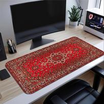 Alfombrilla Mouse Playmat Mat Xxl Size Persian Carpet Mouse Pad Computer Mousepad Gamer Mouse Mat  Carpet Keyboard Pads xcm 800x300x2mm brown