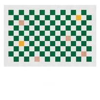 Šiaurietiško stiliaus geometrinis languotas kilimas svetainei, namų dekoravimui, moderniam miegamajam, prie lovos, kavos staliukui, sofai 40x60cm 16x24 inch white