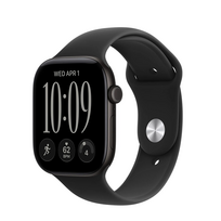 Apple Watch Series 12 GPS + Cellular 46mm Black Aluminium Case | Black Sport Band - S/M