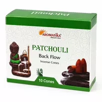 Aromatika pačiulių kvapo kūginiai smilkalai