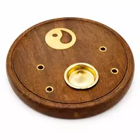 Medinė smilkalinė Ying Yang