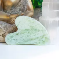 Gua sha žadeito masažinis akmuo