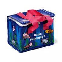 RPET šaldomoji krepšė pietums „Minecraft“ su aksolotlu