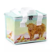 RPET šaldomoji krepšė pietums „Jan Pashley Highland Coo Cow“