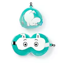 Relaxeazzz Moomin kelioninė pagalvė ir akių kaukė