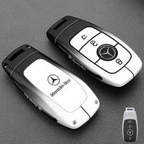 Automobilio raktų pakabukai Mercedes Benz A B C E S klasėms W204 W205 W212 W213 W176 GLC CLE CLA GLB GLC GLS AMG W177 W222 Raktų dėklas Dangtelis BD1 balta