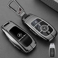 Automobilio raktų pakabukai Mercedes Benz A B C E S klasėms W204 W205 W212 W213 W176 GLC CLE CLA GLB GLC GLS AMG W177 W222 Raktų dėklas Dangtelis BD1 gray
