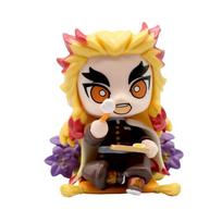 Demon Slayer Tanjiro Kamado Nezuko Anime Cartoon Figure Blind Box Creative  Statue Model Ornaments Toy Surprise Gift beige