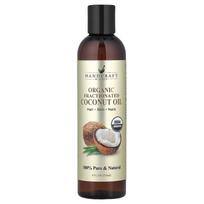 Rankų darbo mišiniai, ekologiškas rafinuotas kokosų aliejus, 8 fl oz (236 ml) beige
