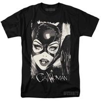 Catwoman Shirt DC Batman Returns Michelle Pfeiffer Poster Graphic Design T-Shirt Unisex T-Shirt M white