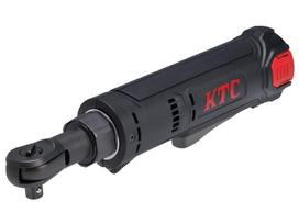 Kyoto Machine Tool Cordless Ratchet Wrench Set for Engine Room and Exterior Maximum Torque Compact 253mm Overall Lightweight JTRE310 (KTC) 9.5SQ black