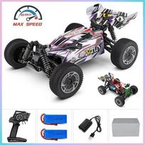 1/12 124017 Wltoys -V8 2.4G lenktyniniai RC automobiliai 4WD bešepetėlis variklis 75Km/H didelis greitis nuotolinio valdymo visureigis driftas žaislai suaugusiems gray