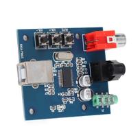 DAC Decoder Module USB Input Coaxial Fiber Optic HIFI Sound Card Electronic Component PCM2704