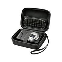 Zips EVA Camera Case for W/EX Digital Camera Hard Shell , Mesh Pocket and Wrist Strap for Everyday Travel Carry and Storage 1 black