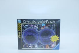 Ravensburger šviečianti dėlionė „Žvaigždėlapis su zodiako ženklais“, 1000 det.