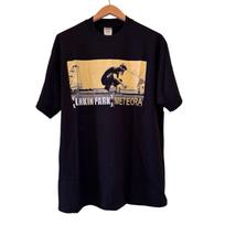 Vintage Linkin Park Meteora 2004 Worldwide Tour Band T-shirt REPRINT Size XL Unisex T-Shirt L beige