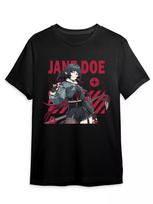 T-Shirt Jane Doe Zenless Zone Zero Anime Gamer Clothes 4XL black