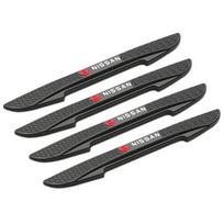 Guminis automobilio durų krašto apsauginis lipdukas Anti-Collision Anti-scratch Juostelės Nissan Rogue Qashqai J11 X-Trail T31 X Trail Teana black