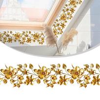 Self Pasting Waist Line Wall Stickers Kitchen Line Waterproof Backsplash Bathroom Bathroom Waist Environmentally China Mainland beige