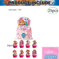 Nauji PAW Patrol Gimtadienio Šventės Papuošimai Šuo Skye Balionai Lėkštė Staltiesė Dovanų Maišelis Kūdikio Krikštynos Vaikų Šventės Reikmenys Žaislai Dovanos white