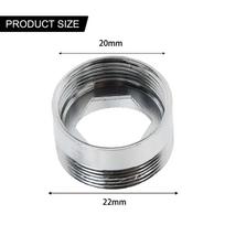 16mm 18mm 20mm 22mm Maišytuvo jungiklis Maišytuvo adapteris Vidinis išorinis sriegis Vonios vandens taupymo maišytuvų adapteriai Virtuvės aksesuaras gray