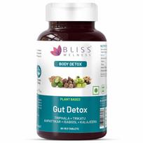 Bliss Welness Gut Detox | Trikatu, Isabgol, Triphala, Avipattikar, Kalajeera | Supports Digestion, Metabolism, Toxin Removal, Acidity & Gas Cont
