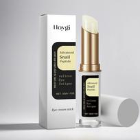 Snail Eye Cream Stick Collagen Fade Fine Lines Wrinkle Lightening Dark Circles Firming Eye Bags Puffiness Moisturizing Eye Cream 3g white