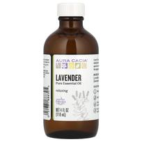 Aura Cacia, 100% grynas eterinis aliejus, Levandų, 4 fl oz (118 ml)
