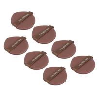 28Pcs Triangle Powder Puff Soft Face Loose Powder Wet Dry Makeup Cosmetic Sponge Coffee brown