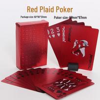 Luxury Gold & Silver Foil Playing Cards: Black Plastic & Nouveau Riche Gold Designs 100 brown