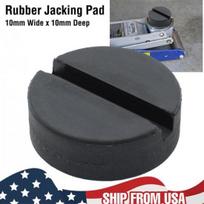 Rubber Trolley Jack Pad Pinch Weld Floor Jacking Lifting Puck Classic Adapter US gray
