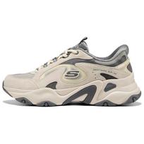 Skechers DLites 5.0 Panda Shoes Men Sneakers Light-Gray Black 232417-GYGR 41 beige