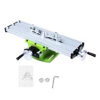 Compound Benches Drilling Slide Table Worktable Working Milling Crossed Table Milling Vise Machine for Benches 1