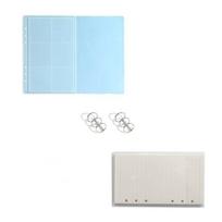 WTEMPO DIY Silicone Mold Creative Epoxy Resin Mold Ideal for Making Flow-sand Notebooks Notebook Cover Resin Mold 1set*A5 sidabras