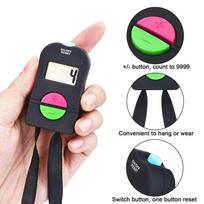 Digital Hand Tally Golf Counter Electronic Manual Clicker Gym Security Running juoda