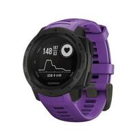 Silicone Watch Band for Garmin Instinct 22mm, Host not Included violetinė