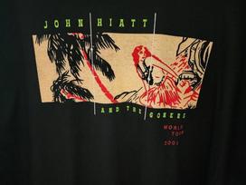John Hiatt The Tiki Bar is Open 2001 TShirt For Men Women Tee S4XL EL309 Unisex T-Shirt XL beige