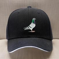 Balandžio rašto beisbolo kepuraitė Poliesterio Reguliuojama Snapback kepurė Atsitiktinė Lauko Sportiška Unisex Suaugusiųjų galvos apdangalas One Size black